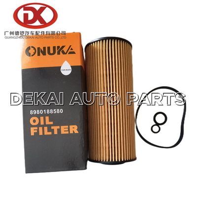 8980188580 parti genuine 8 del filtro da olio per motori di NKR NPR 4JJ1 98018858 0