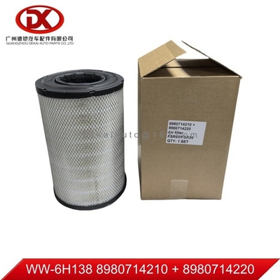 Filtro d'aria 8980714210 Parti di motore di camion ISUZU 4HK1 6HH1 8980714220