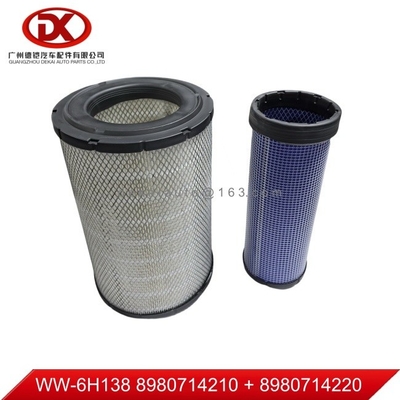 Filtro d'aria 8980714210 Parti di motore di camion ISUZU 4HK1 6HH1 8980714220