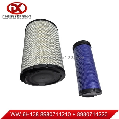 Filtro d'aria 8980714210 Parti di motore di camion ISUZU 4HK1 6HH1 8980714220