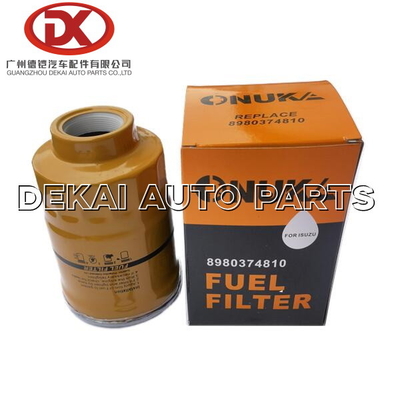NPR 4HK1 ISUZU Engine Parts Fuel Filter WW10163 8980374810 8943692990